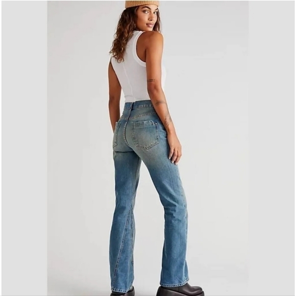 We The Free Denim - We the Free Serafin Mid Rise Slim Boot Cut Jeans